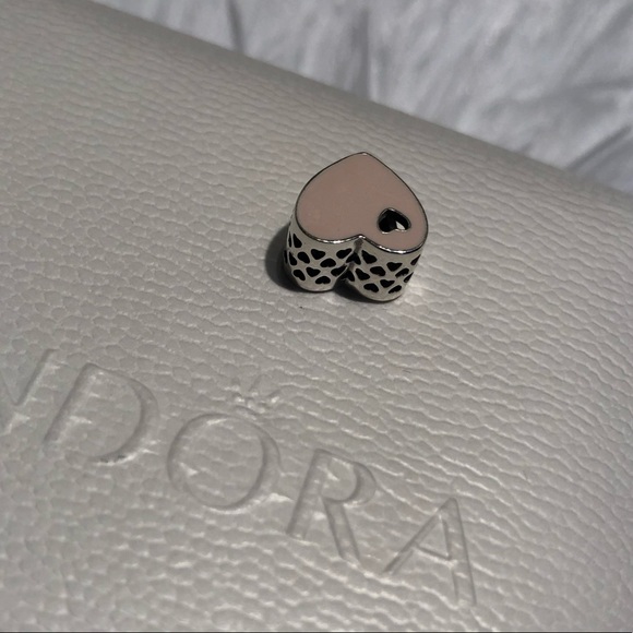 New Pandora Enamel Charm - Heart Charm - Picture 5 of 8